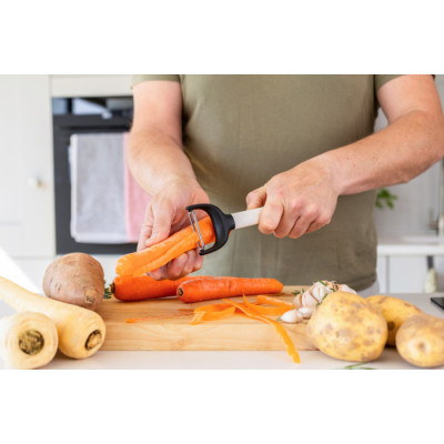 
Овочечистка горизонтальна KitchenAid Classic, 18 см, білий (KHA145OHPNG)
