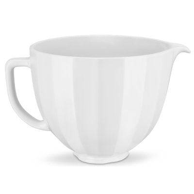 Чаша KitchenAid 4.7 л 5KSM2CB5PWS керамічна. з ручкою