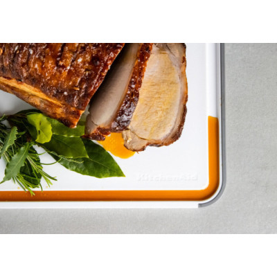 Дошка для нарізання KitchenAid Universal, двостороння, 35,5 х 28 х 1 см (KEG700NOSMGA)