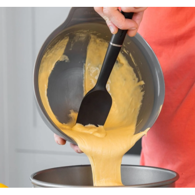 
Лопатка для тіста KitchenAid Classic, 30 см, чорний (KHH030OHOBE)
