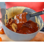 
Лопатка для тіста KitchenAid Classic, 30 см, чорний (KHH030OHOBE)
