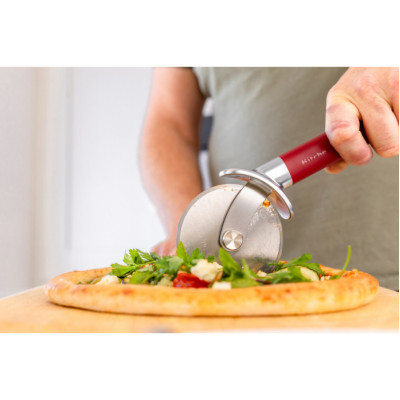 
Ніж для піци KitchenAid Classic, 24,5 см, червоний (KHA113OHEREG)
