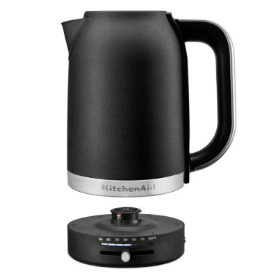 
Електрочайник KitchenAid 1,7 л 5KEK1701EBK колір чавун

