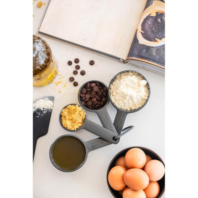 Набір мірних ковшиків KitchenAid Coreline, 4 шт (KQG058OHCGG)