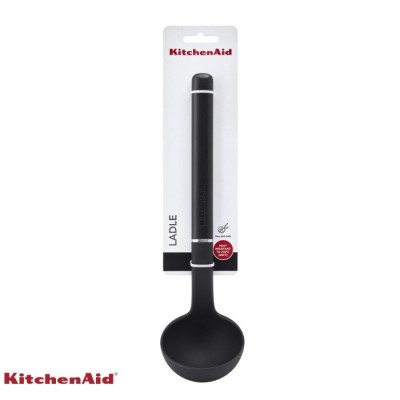 
Ополоник KitchenAid Classic, 31 см, чорний (KHH006OHOBEG)
