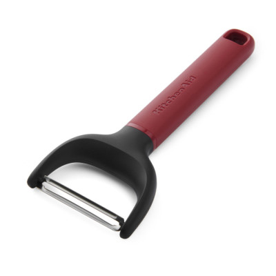 
Овочечистка горизонтальна KitchenAid Classic, 18 см, червоний (KHA145OHEREG)
