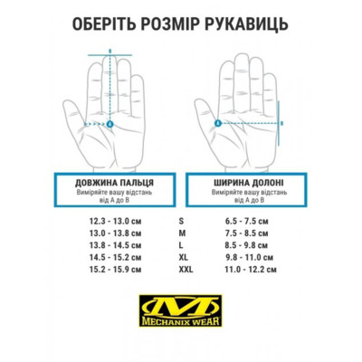 Тактичні рукавиці Mechanix The Original Multicam M