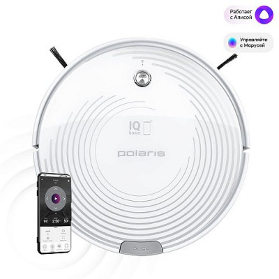 Робот-пылесос POLARIS PVCR 0833 WI-FI IQ Home white