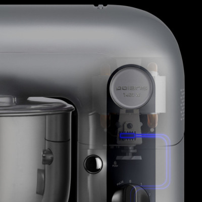 Кухонний комбайн Polaris PKM 1414 Срібний