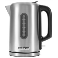 Електрочайник Polaris PWK 17101CA Water Way Pro Сталевий