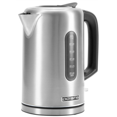Електрочайник Polaris PWK 17101CA Water Way Pro Сталевий