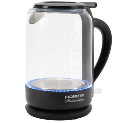 Електрочайник Polaris PWK 17103CGL Water Way Pro Чорний