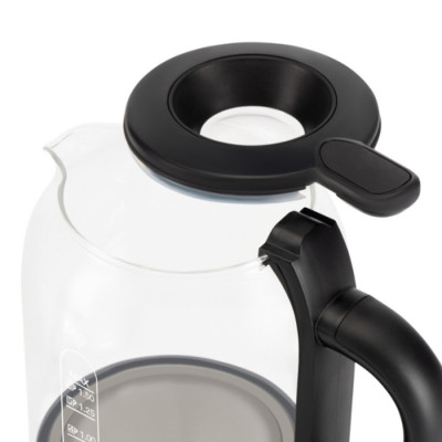 Електрочайник Polaris PWK 17103CGL Water Way Pro Чорний