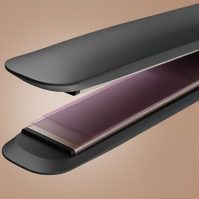 Випрямляч для волосся Polaris PHS 3111 Чорний/Рожеве золото