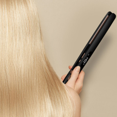 Випрямляч для волосся Polaris PHS 3111 Чорний/Рожеве золото