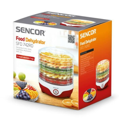 Сушарка для овочів і фруктів SENCOR SFD 742RD