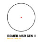 Коліматорний приціл SigSauer Romeo MSR Gen2 RedDot зі збільшувачем Juliet3-Micro 1-3X SORJMSR101