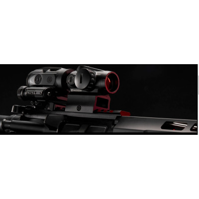 Коліматорний приціл SigSauer Romeo MSR Gen2 RedDot зі збільшувачем Juliet3-Micro 1-3X SORJMSR101