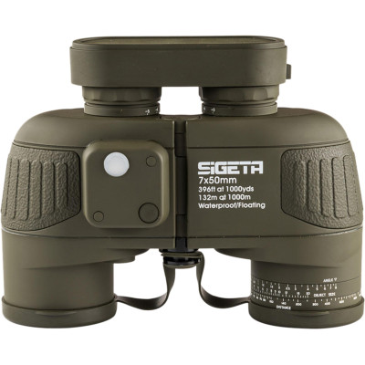 Бінокль Sigeta Admiral 7x50 Military floating/compass/reticle