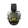 Активні навушники для стрільби Sordin Supreme Pro-X Slim Шкіряне оголів"я(Olive)