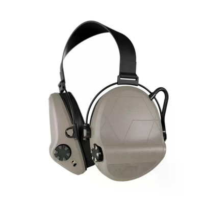 Активні навушники Sordin Supreme T2 Neckband із заднім тримачем під шолом Tan (303005-20P)