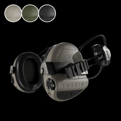 Активні навушники Sordin Supreme T2 Rear ARC Rails Tan (303005-31P)