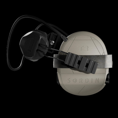 Активні навушники Sordin Supreme T2 Rear ARC Rails Tan (303005-31P)