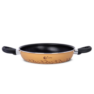 
              Сотейник з двома ручками TVS Sofia 24 см,  жовтий
                          