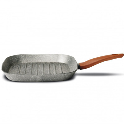 Сковорода-гриль TVS Mineralia Eco Induction 28х28 см BS730282910301