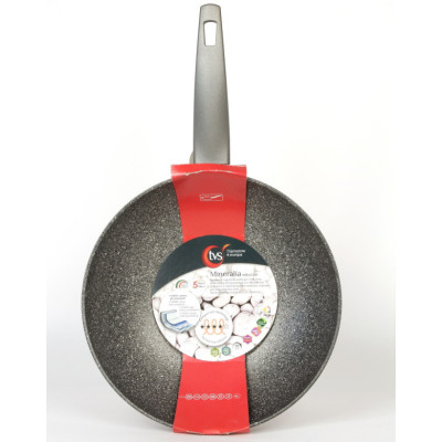 Сковорода вок TVS Mineralia Induction 28 см