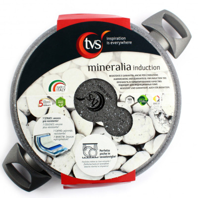 Каструля без кришки TVS Mineralia Induction, 20 см 2,1 л