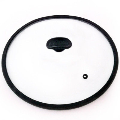 Кришка скляна з силіконовим обідком TVS 24 см 9465124003H901