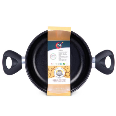 Сковорода TVS Sofia 20 см, жовта