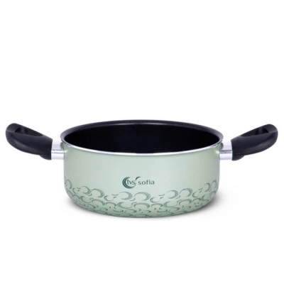 
              Каструля без кришки TVS Sofia 24 см, зелена
                          