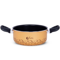 Кастрюля без крышки TVS Sofia 24 см, желтая