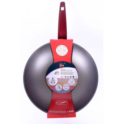 Сковорода вок TVS Dada Induction 28 см