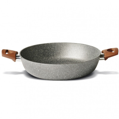 Сотейник з двома ручками TVS Mineralia Eco Induction 28 см (BS380282910201)