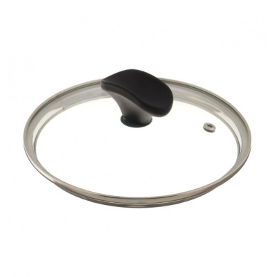 Кришка скляна з металевим обідком TVS 32 см