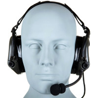 Активные защитные наушники с внешним микрофоном Tac-Sky Neckband PRO Headset - Olive