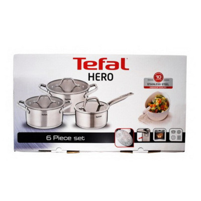 Набор посуди Tefal Hero, 6 пр. (E825S374)