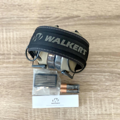 Активні захисні навушники Walker's Razor Slim Electronic Muffs (FDE)