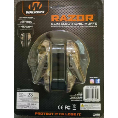 Активні захисні навушники Walker's Razor Slim Kryptek (KPT)