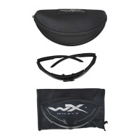 Захисні окуляри Wiley X Saber Advanced set 2in1 315, 2 лінзи (Grey/Clear), оправа чорна