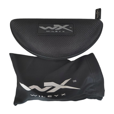 Захисні окуляри Wiley X Saber Advanced set 2in1 315, 2 лінзи (Grey/Clear), оправа чорна