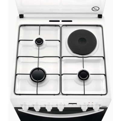 Плита комбінована Zanussi ZCM65338WA