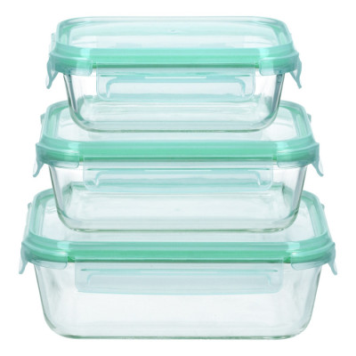 
Набір контейнерів miFamilia Full wrapped collection для зберігання, запікання, заморозки 650 мл, 1000 мл, 1500 мл, прямокутні
