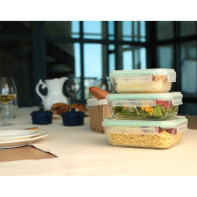 
Набір контейнерів miFamilia Full wrapped collection для зберігання, запікання, заморозки 650 мл, 1000 мл, 1500 мл, прямокутні
