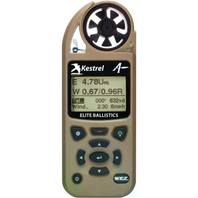 Метеостанція Kestrel 5700X WEZ Elite Applied Ballistics Bluetooth (TAN)