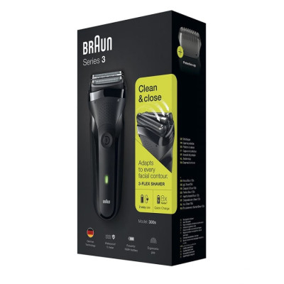 Электробритва BRAUN 300 Series 3 Black