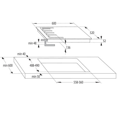 Варочная поверхность Gorenje GT642AXW